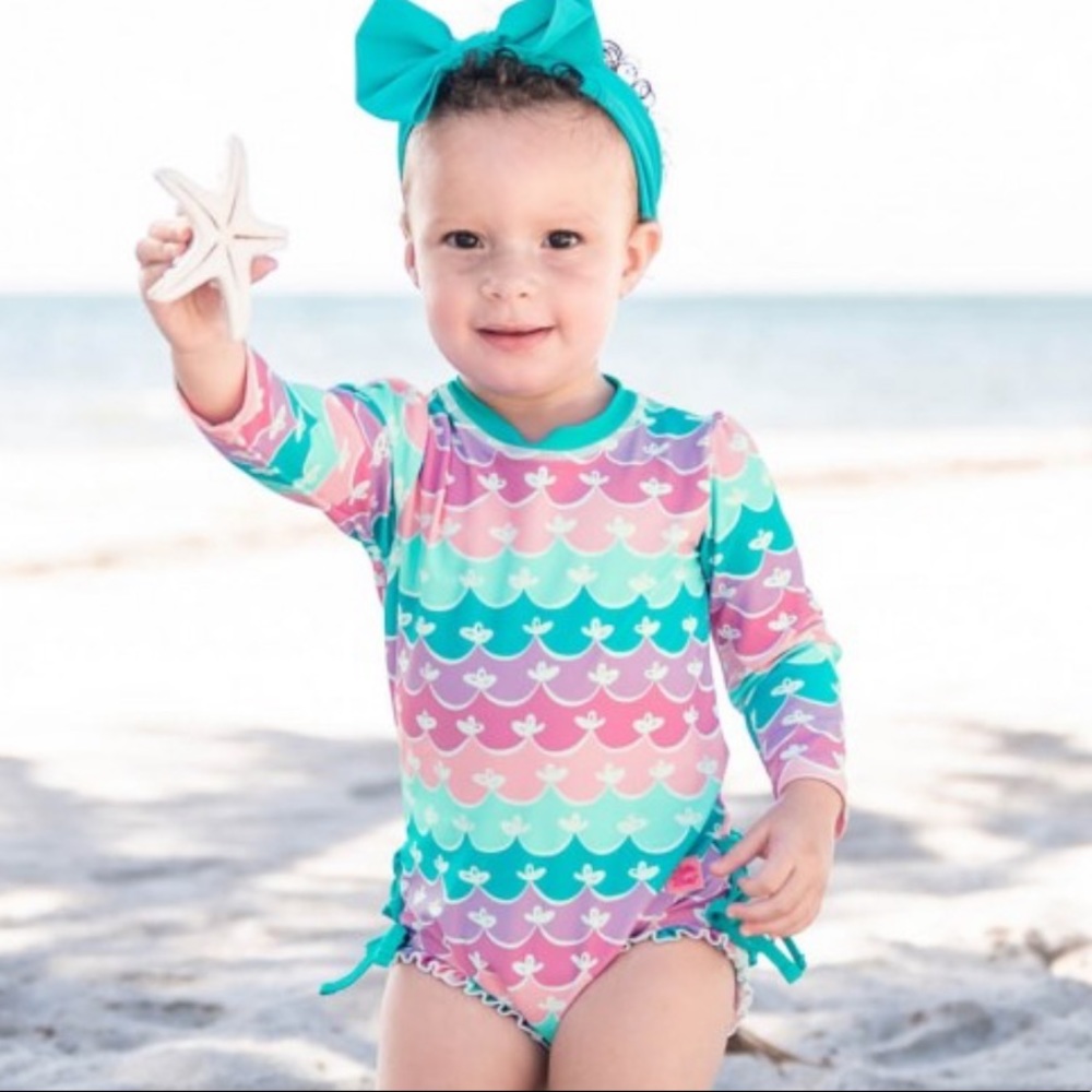 Ruffle Butts Mermaid Swimsuit